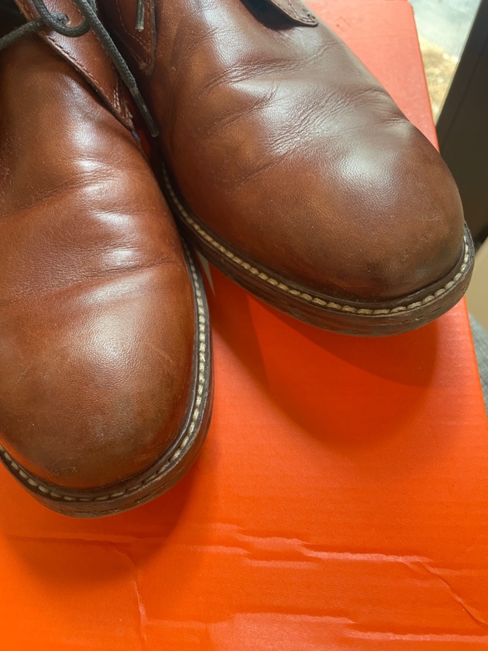 Hip and Cool Men’s Cole Haan Leather Ankle Boots. Size 10M - Picture 5 of 8